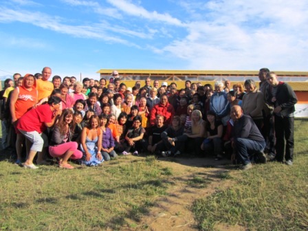 Кто успел, тот запечатлелся рядом с Учителем