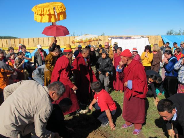 закладка Бодхи-ступы