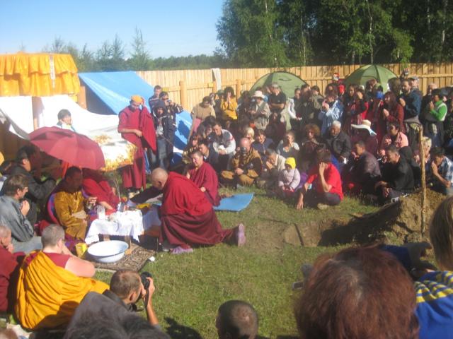 закладка Бодхи-ступы