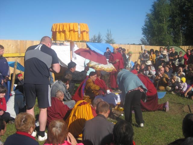 закладка Бодхи-ступы