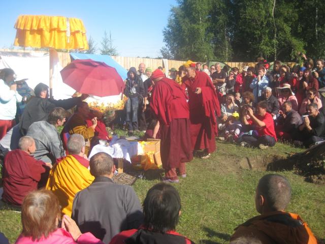 закладка Бодхи-ступы