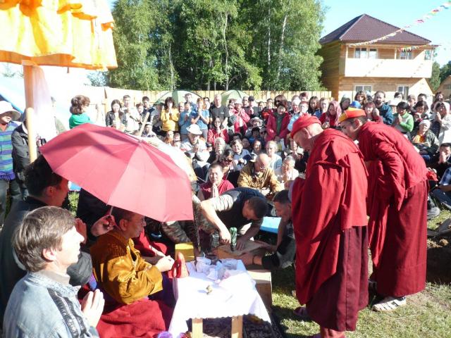 закладка Бодхи-ступы