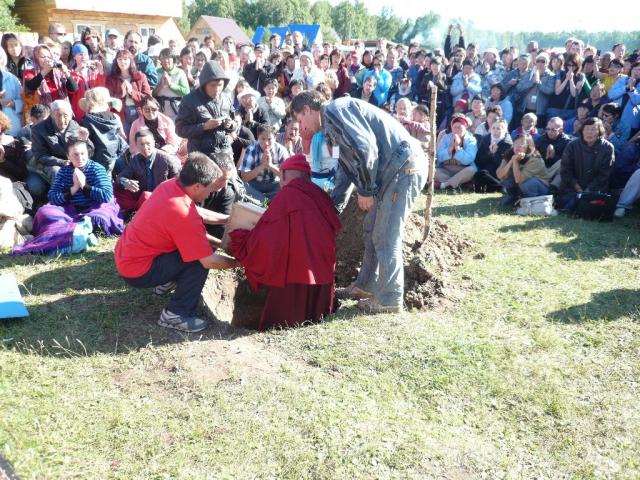 закладка Бодхи-ступы